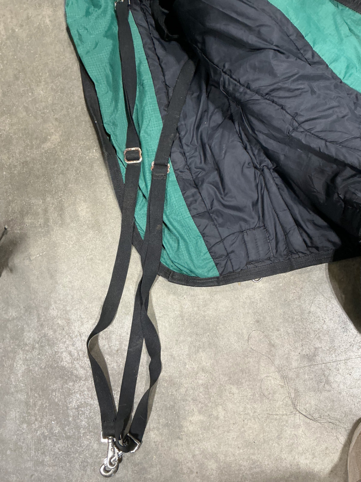 winter blanket teal 64"