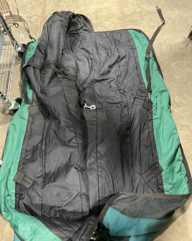 winter blanket teal 64"