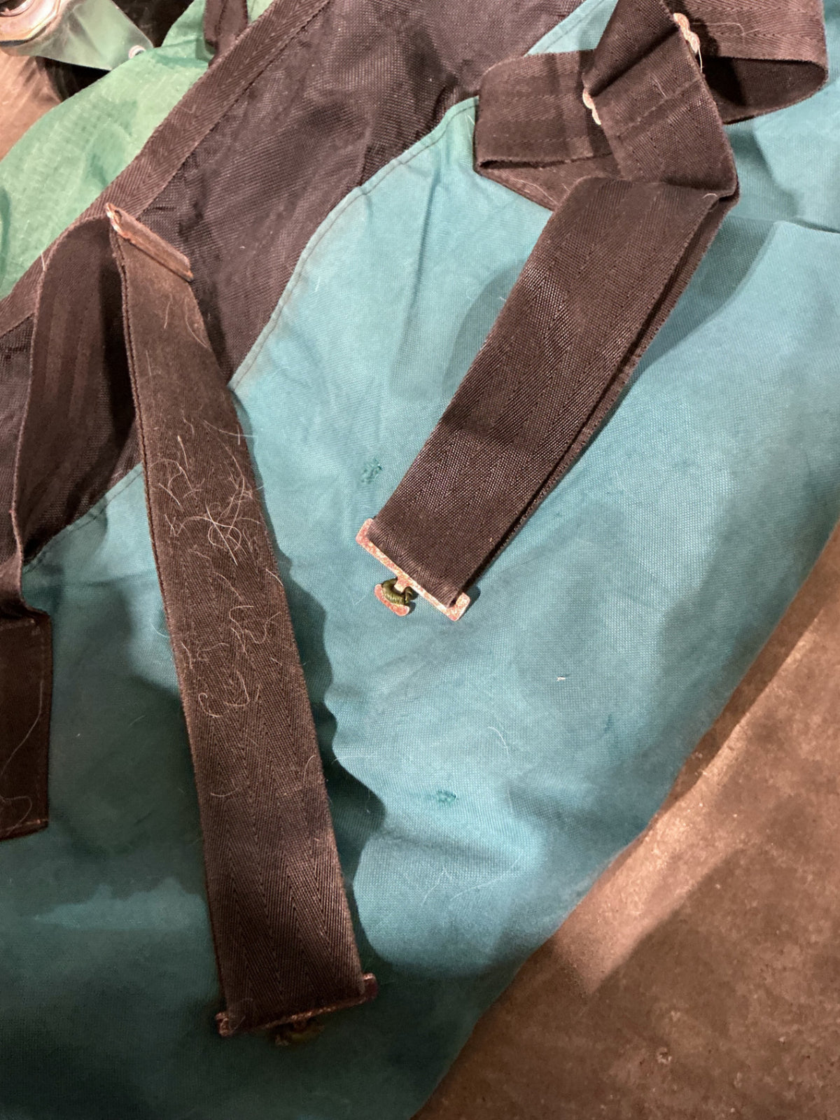 winter blanket teal 64"