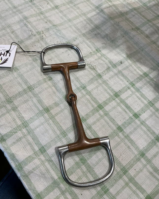 bit snaffle copper dring 