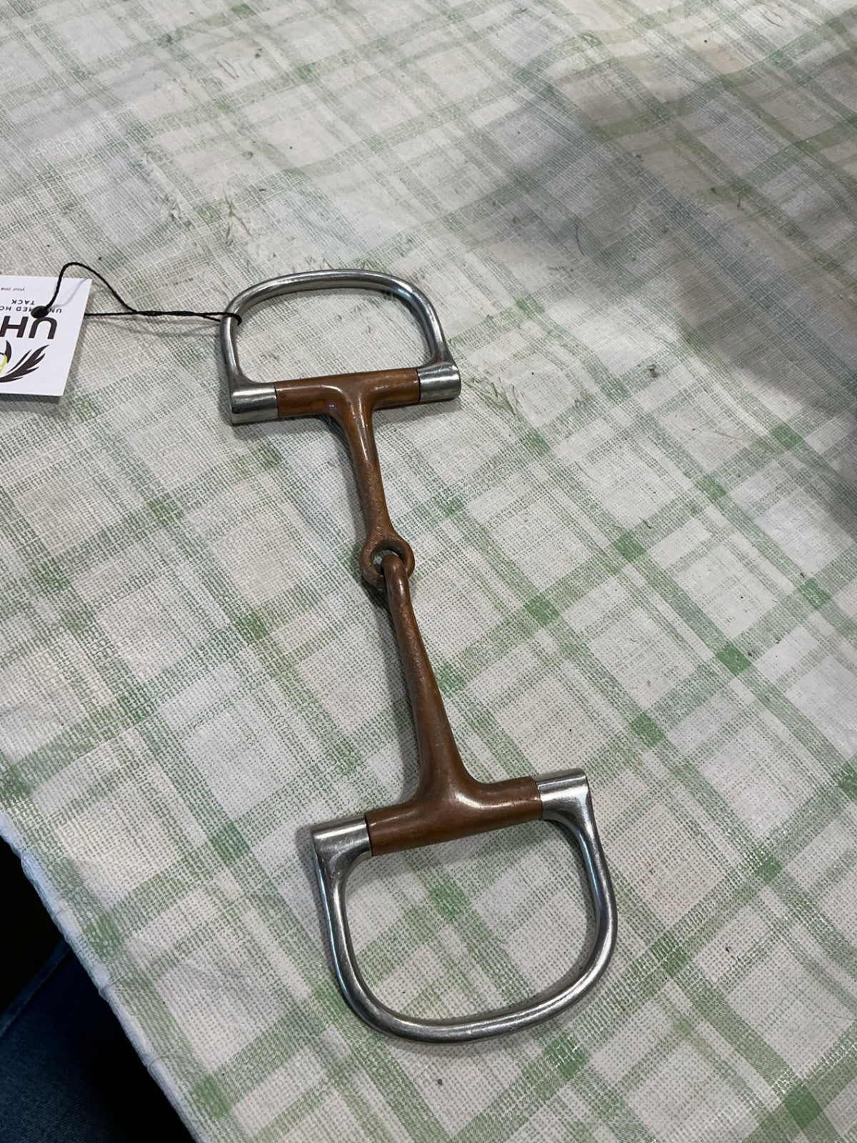 bit snaffle copper dring 