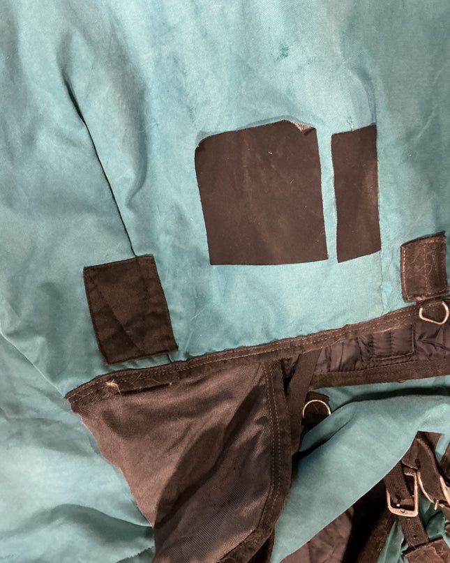 winter blanket teal 64"