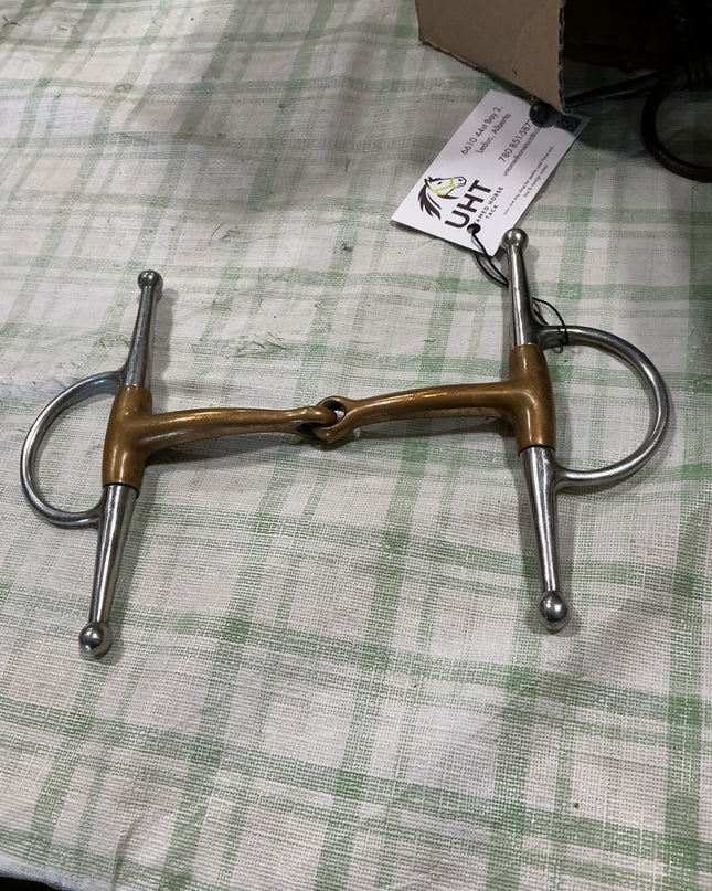 bit snaffle 6" copper 