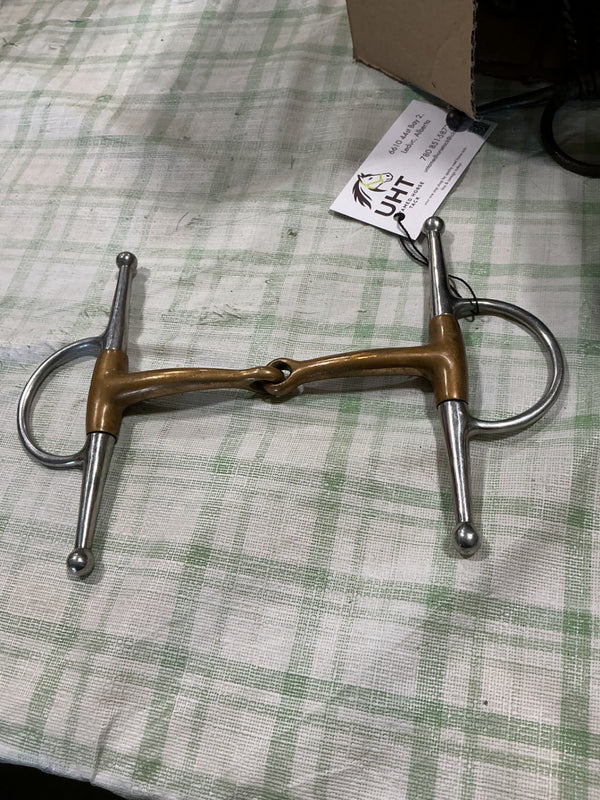 Bit – Snaffle, Copper, Single Joint, 6" | Used, Good