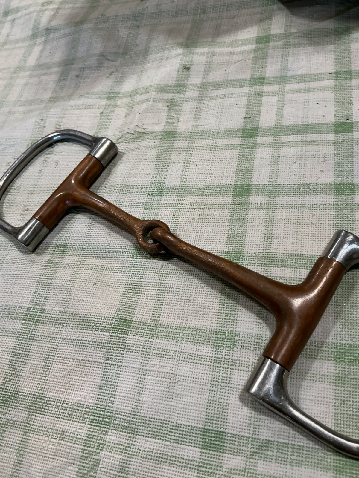 bit snaffle copper dring 