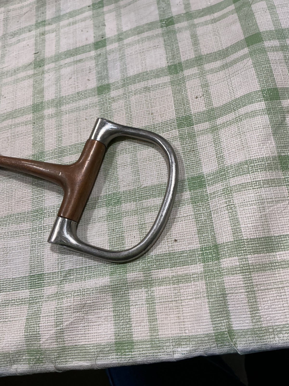 bit snaffle copper dring 