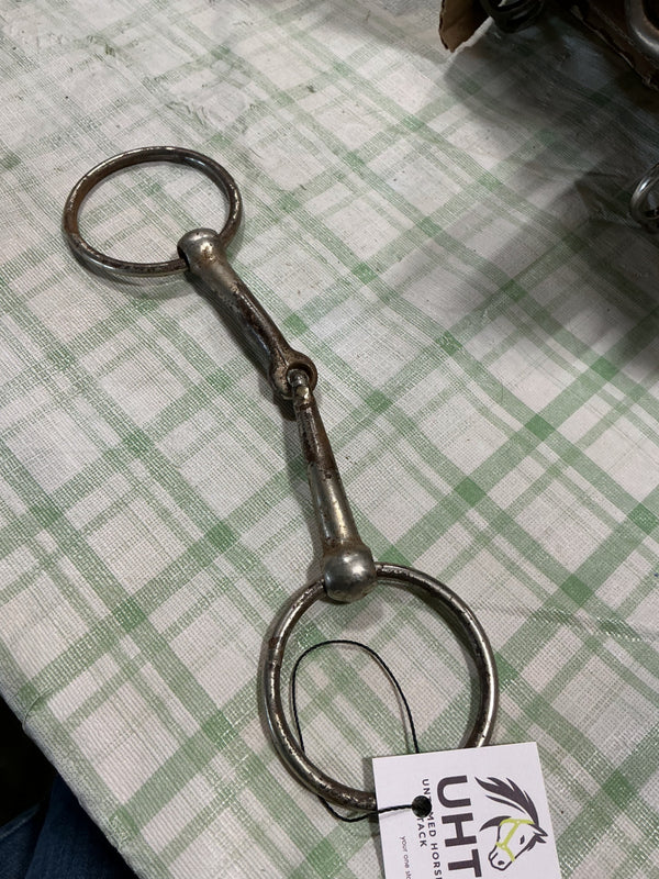 Bit – Loose Ring Snaffle, Single Joint, Sweet Iron, 5.75" | Used, Good