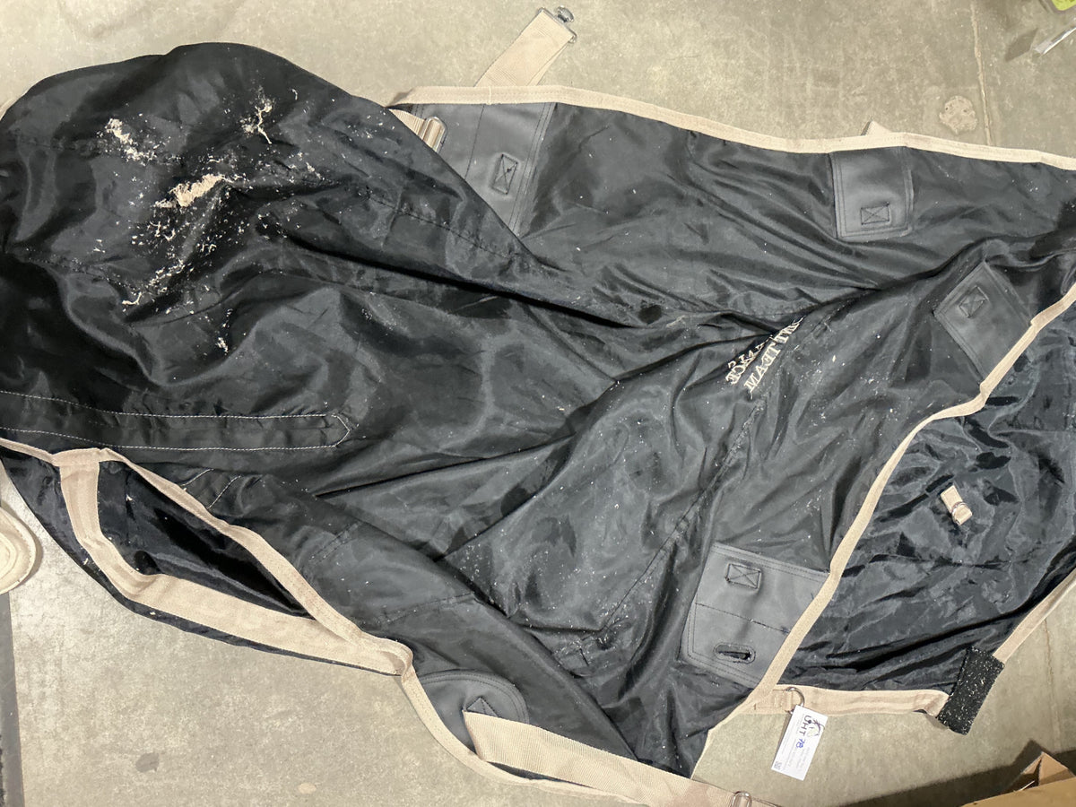 stable sheet 78" black 