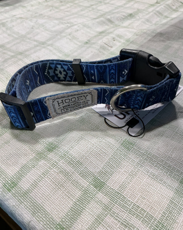 dog collar blue 