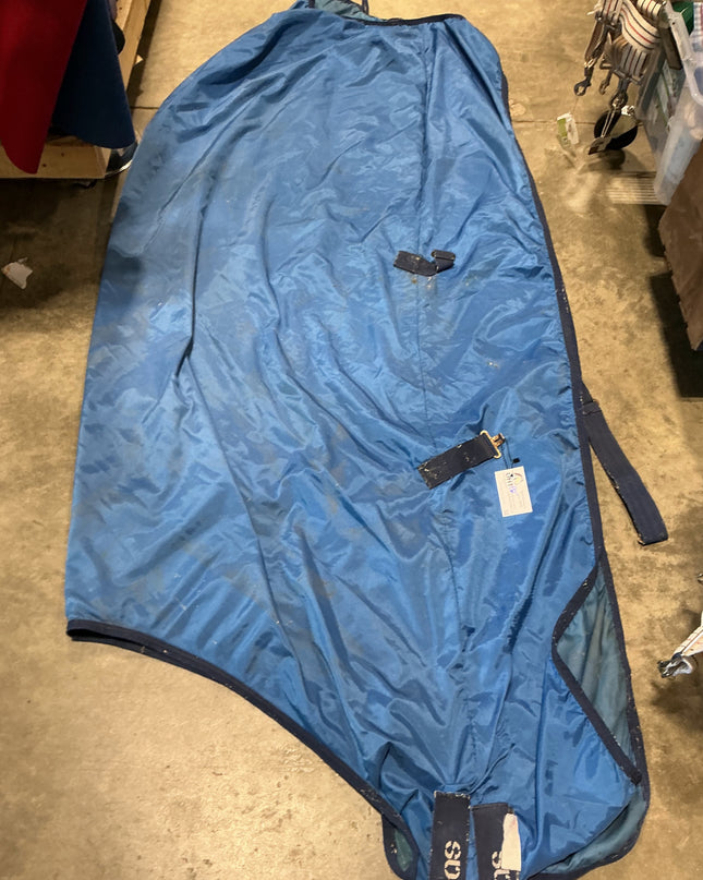 stable sheet blue 82" bucas