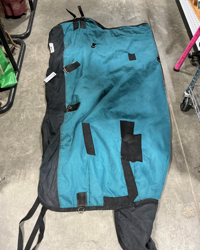 winter blanket teal 64"