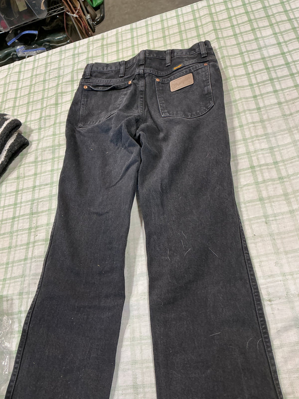 Jeans – Wrangler, Black, 30x34 | Used, Good