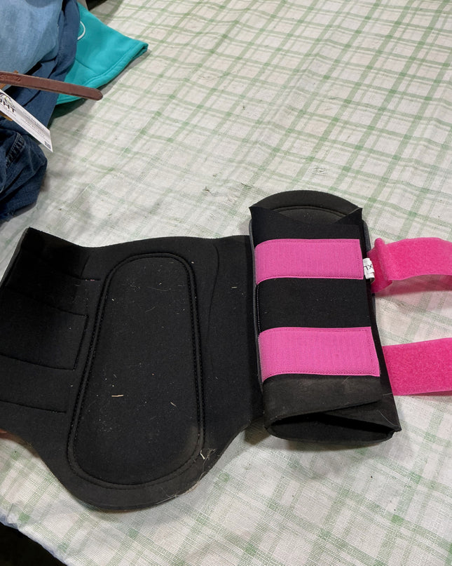 brush boots black XL