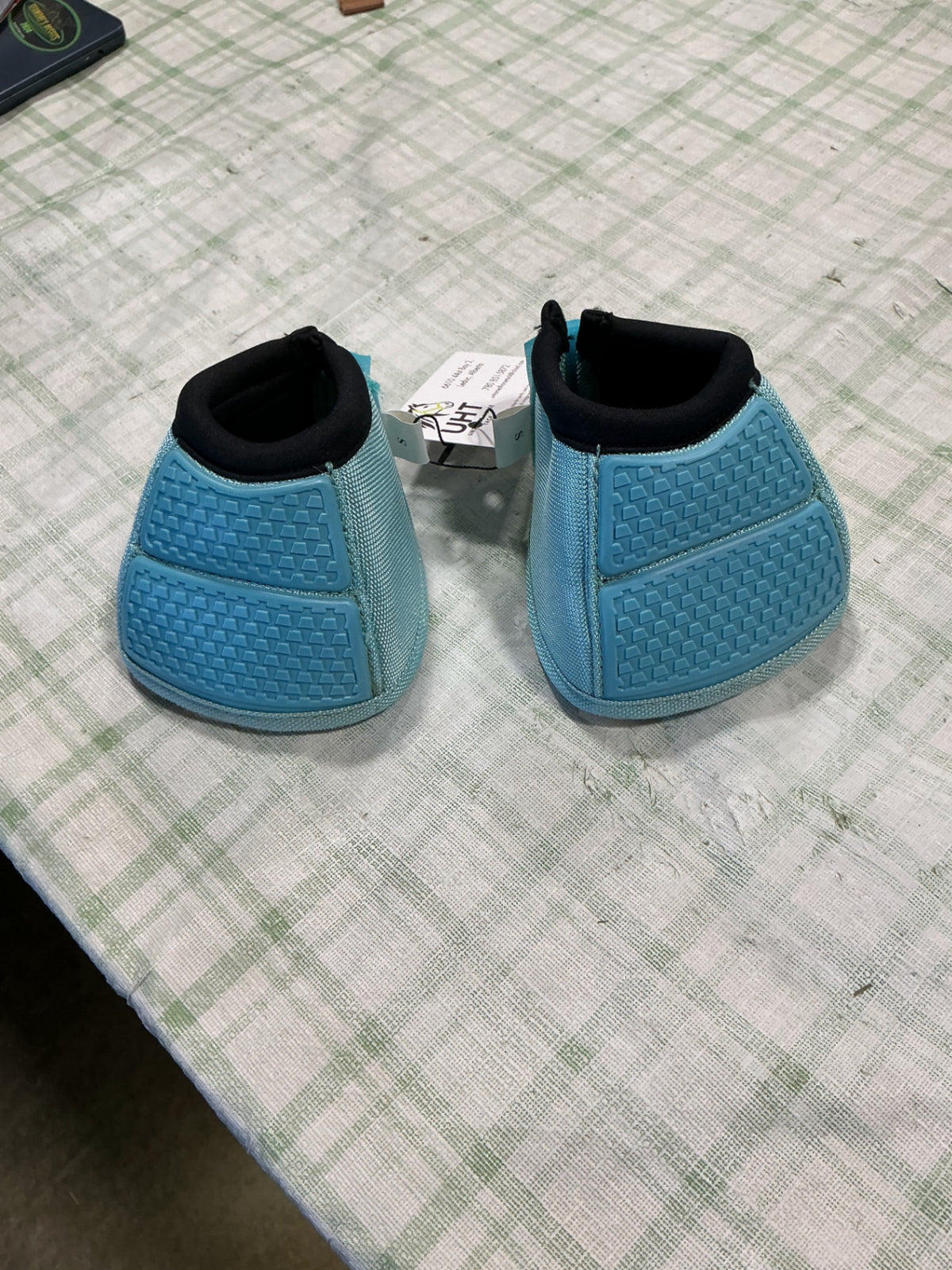 bell boots blue small 