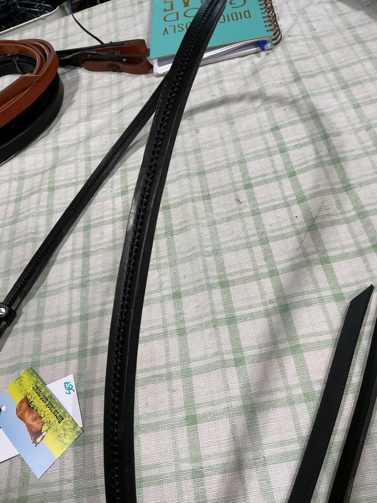 over and under whip leather