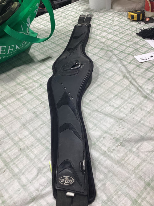 English Dressage Girth – Professional's Choice Neoprene, Black, 48" | Used, Very Good