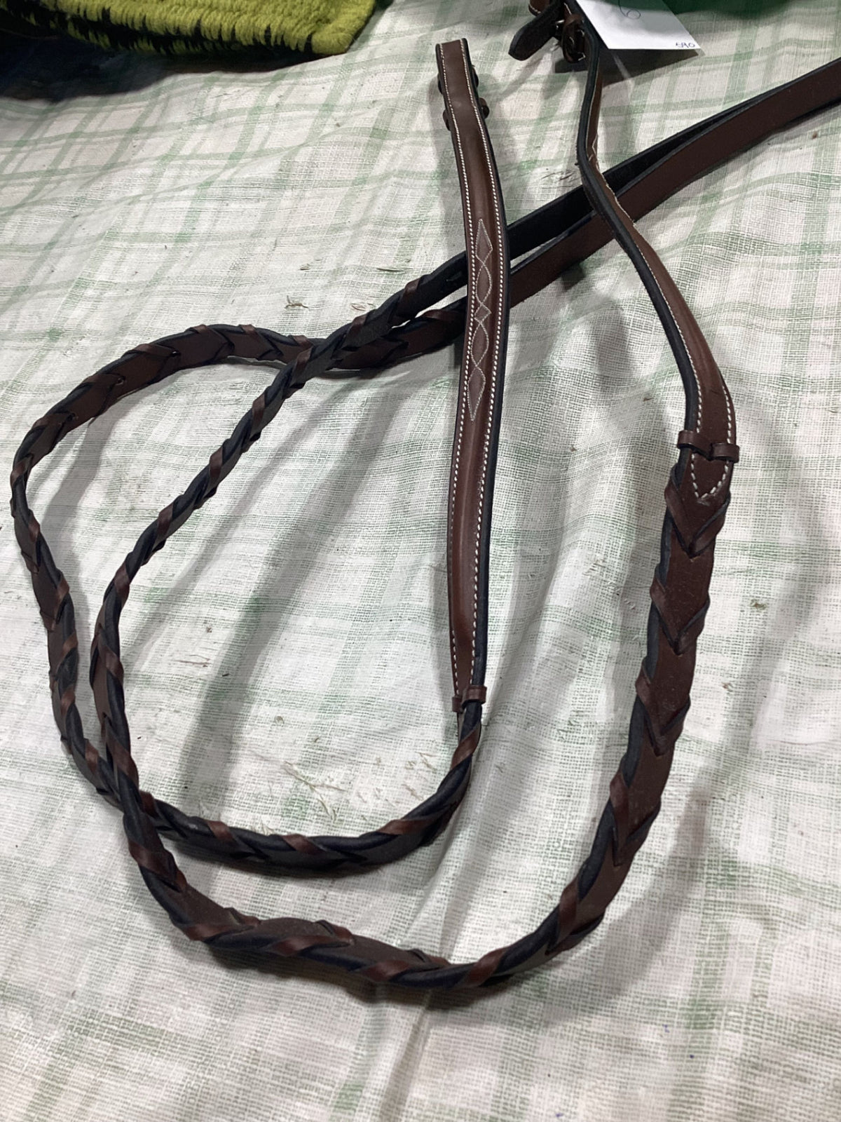 english reins brown