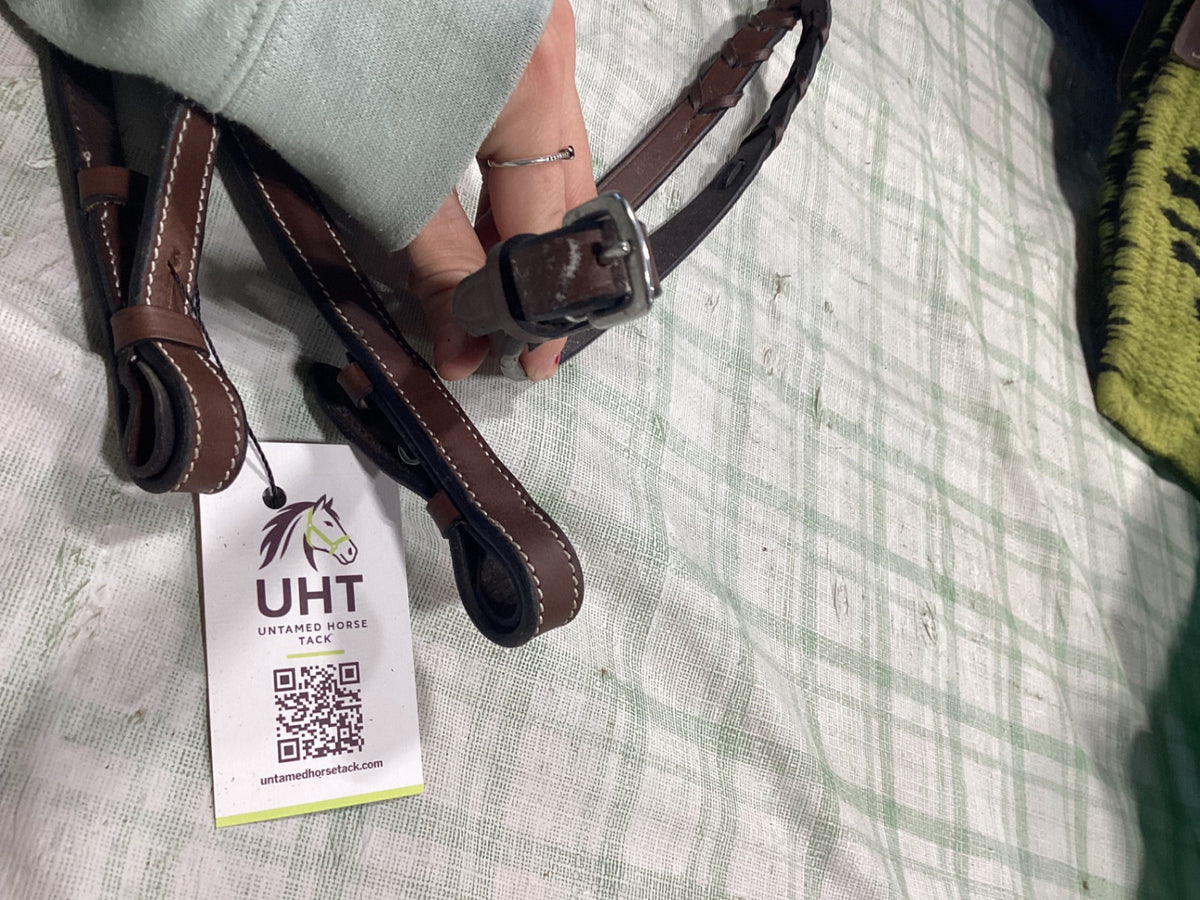 english reins brown