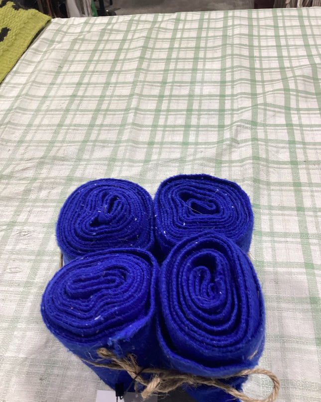 standing wraps blue 