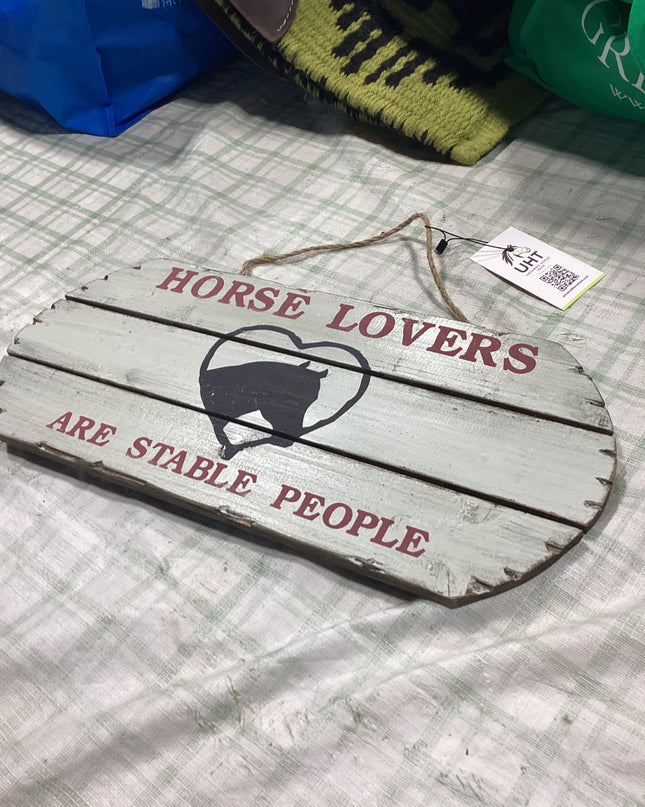 horse sign 