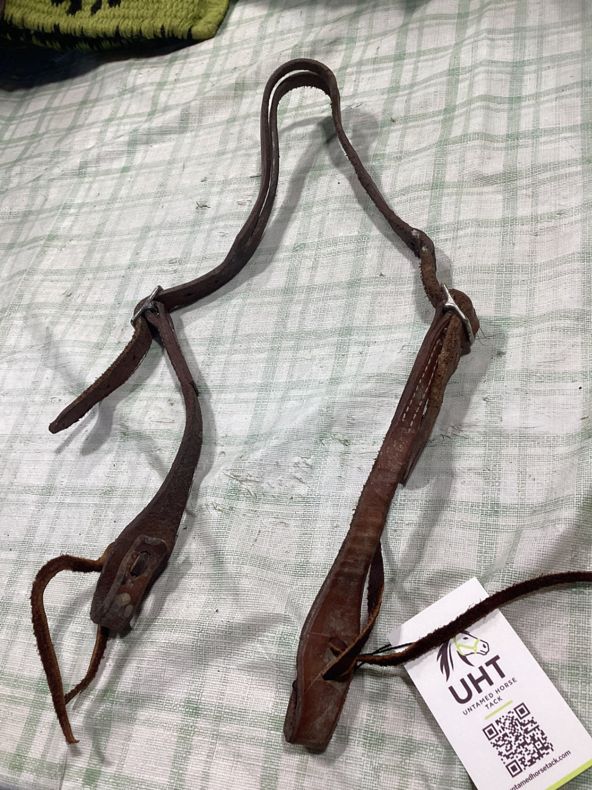 western bridle horse size 