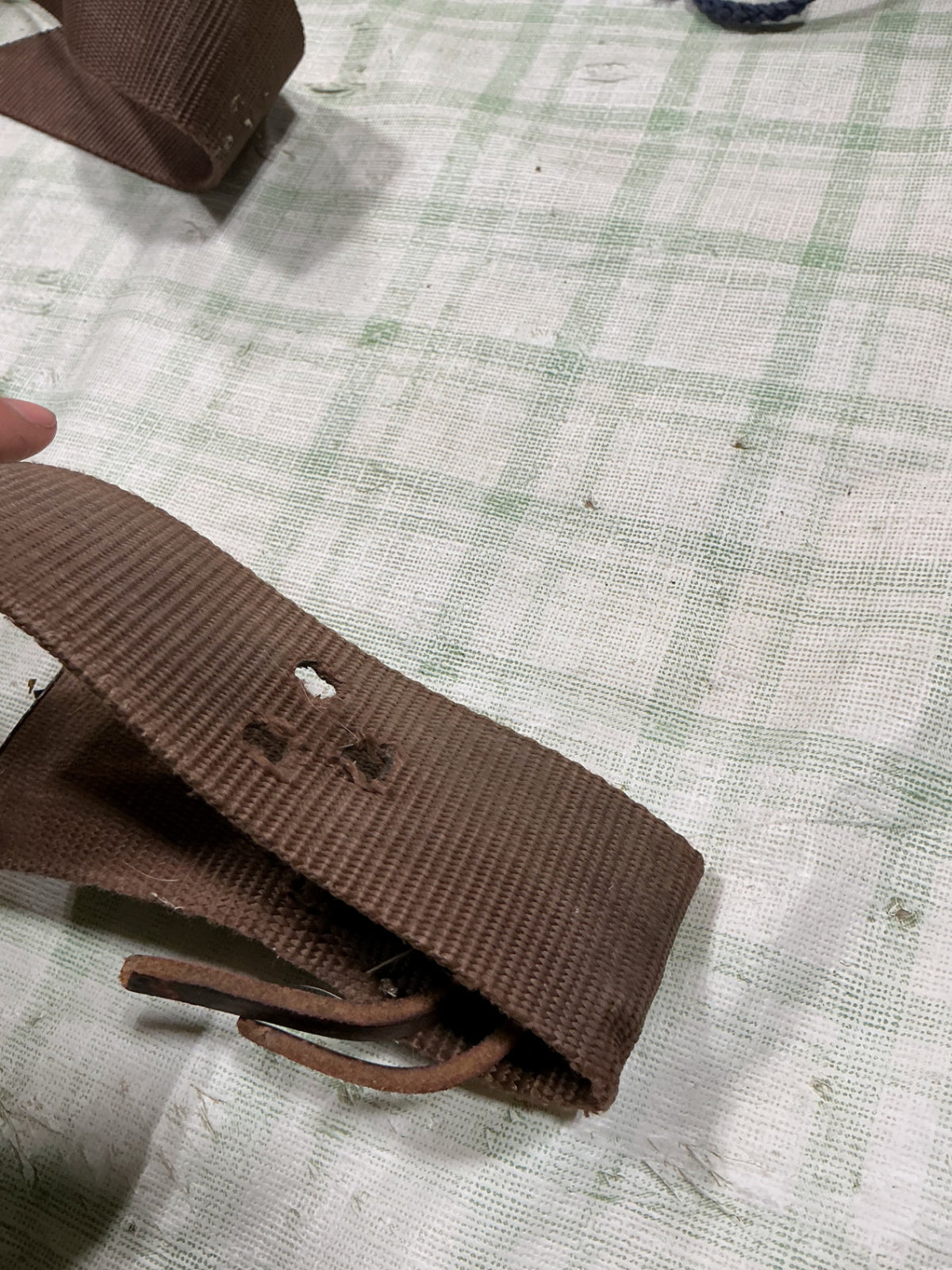 latigo brown nylon 