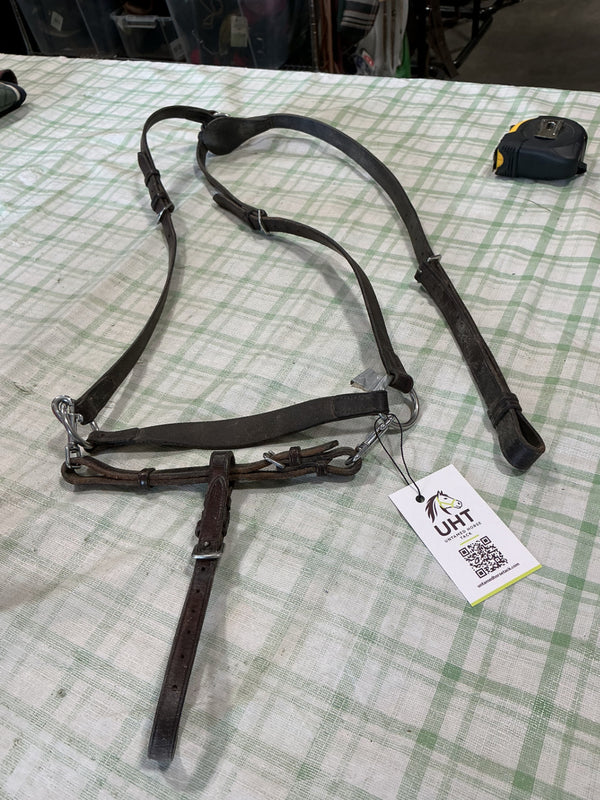 English Breast Collar – Brown Leather, Horse | Used, Very Good