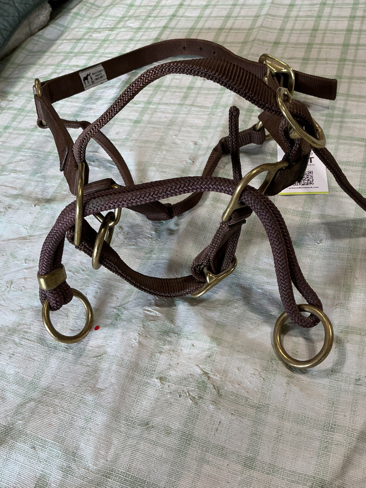 halter/bridle combo nylon 