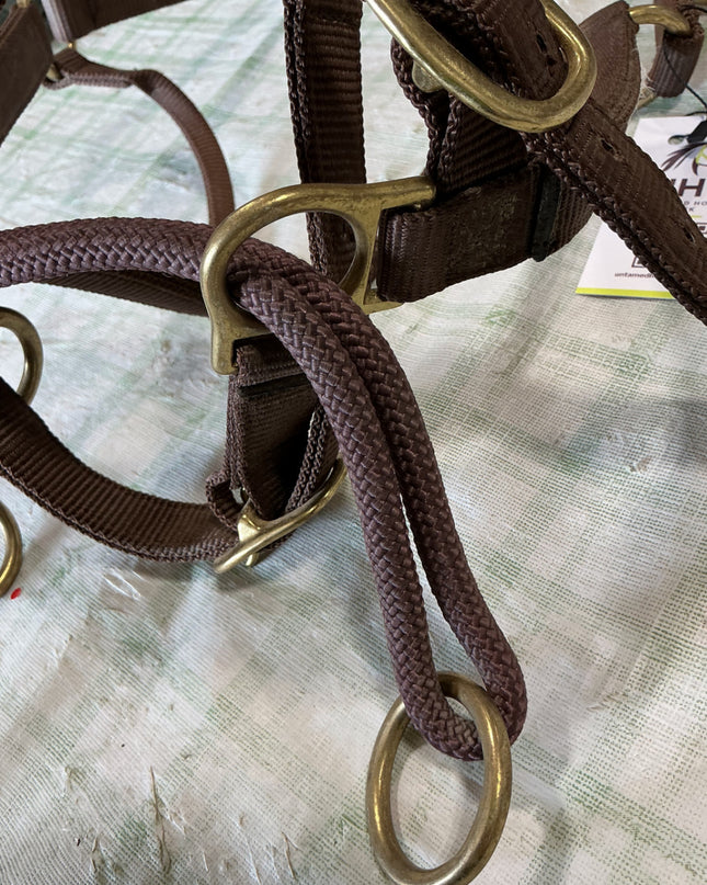 halter/bridle combo nylon 