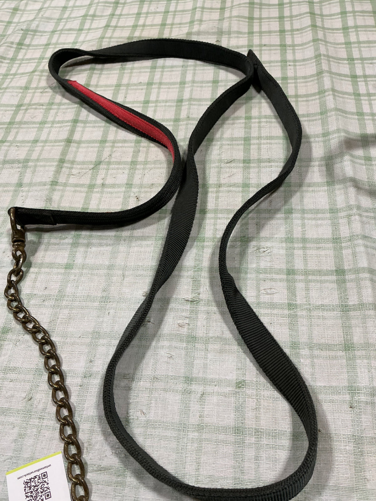 lead rope with chain 