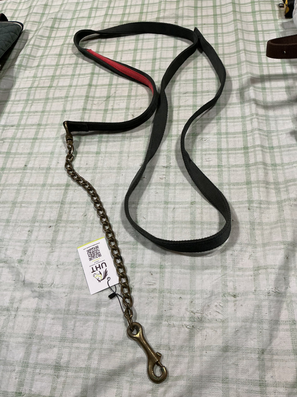 lead rope with chain 
