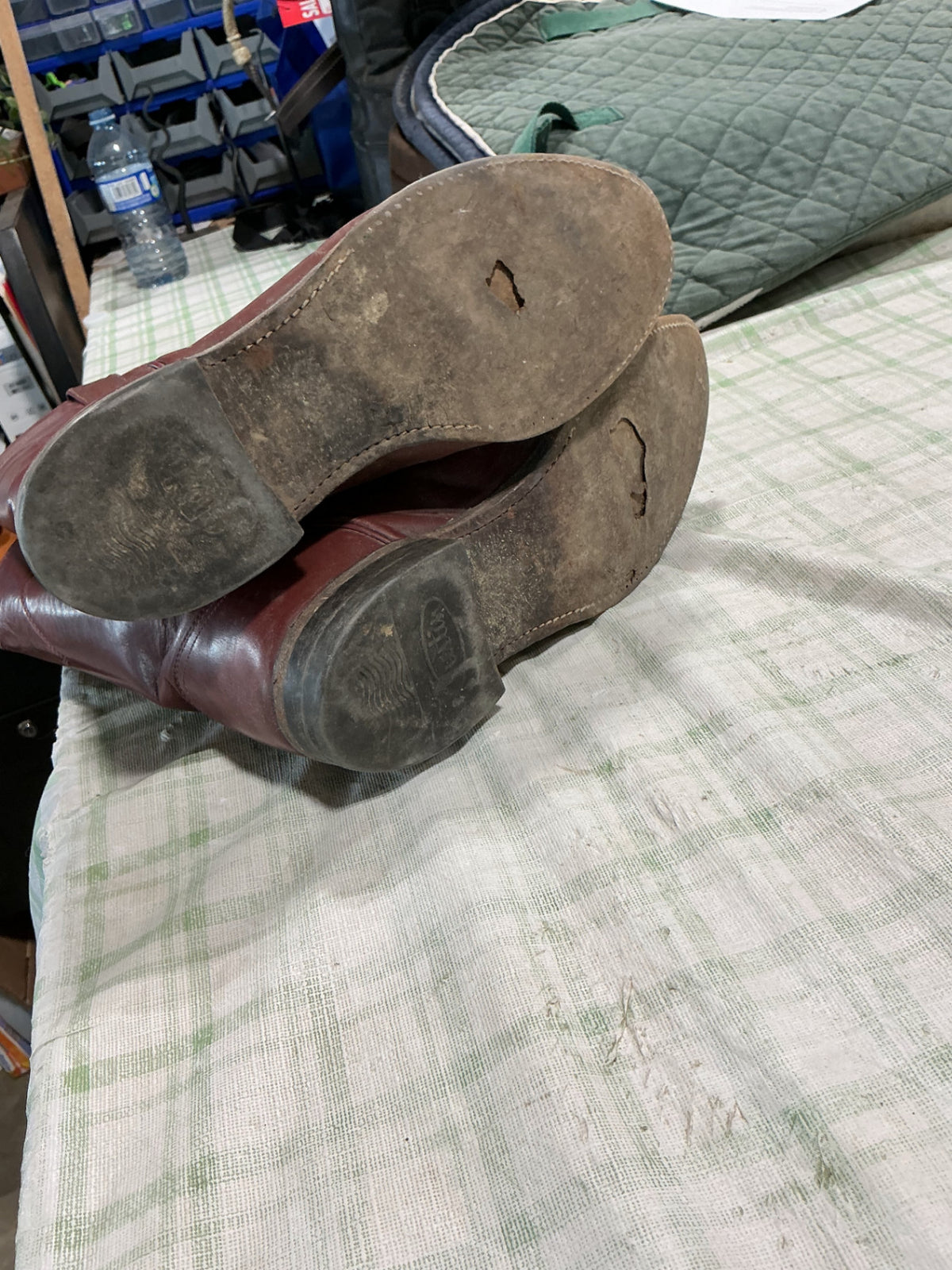 cow boy boots 8.5"