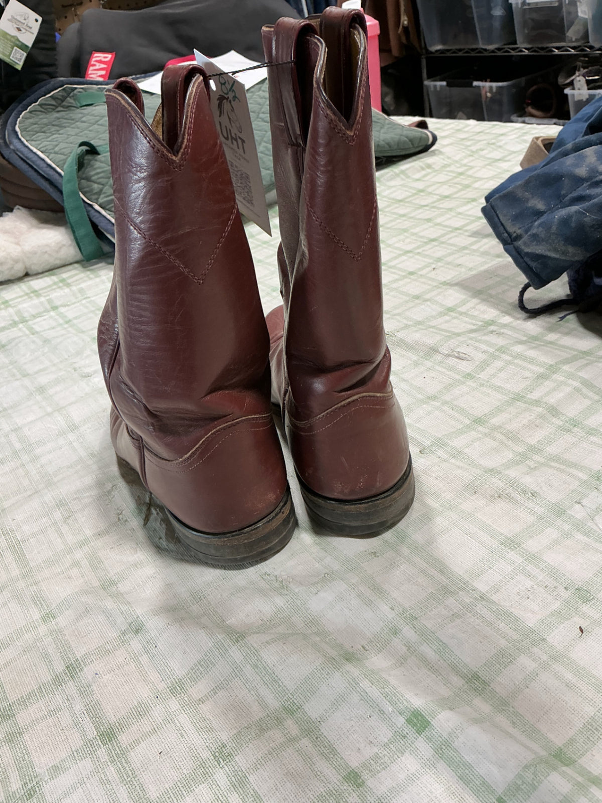 cow boy boots 8.5"