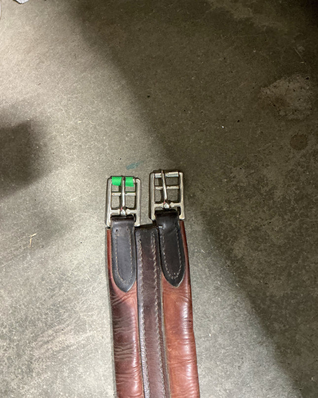 english girth 53" leather brown