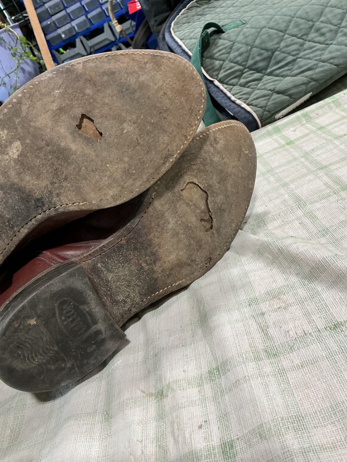 cow boy boots 8.5"