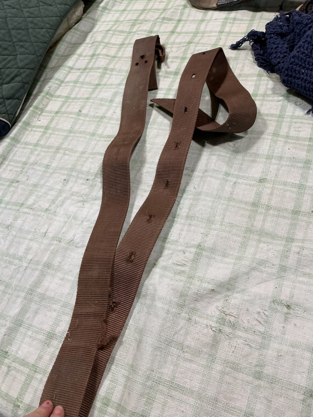 latigo brown nylon 