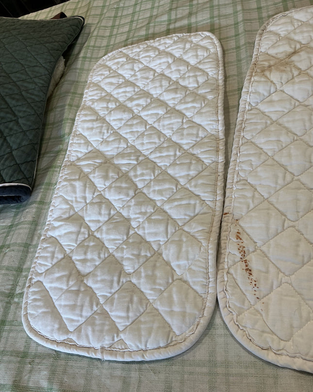 cotton standing wrap front set 