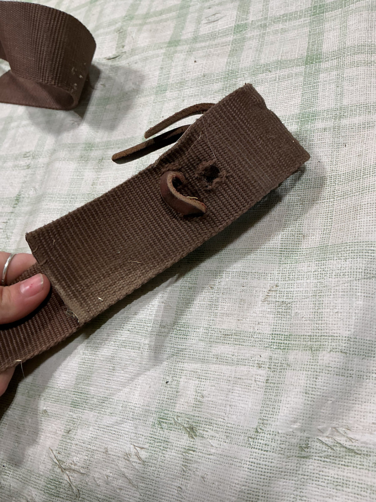 latigo brown nylon 
