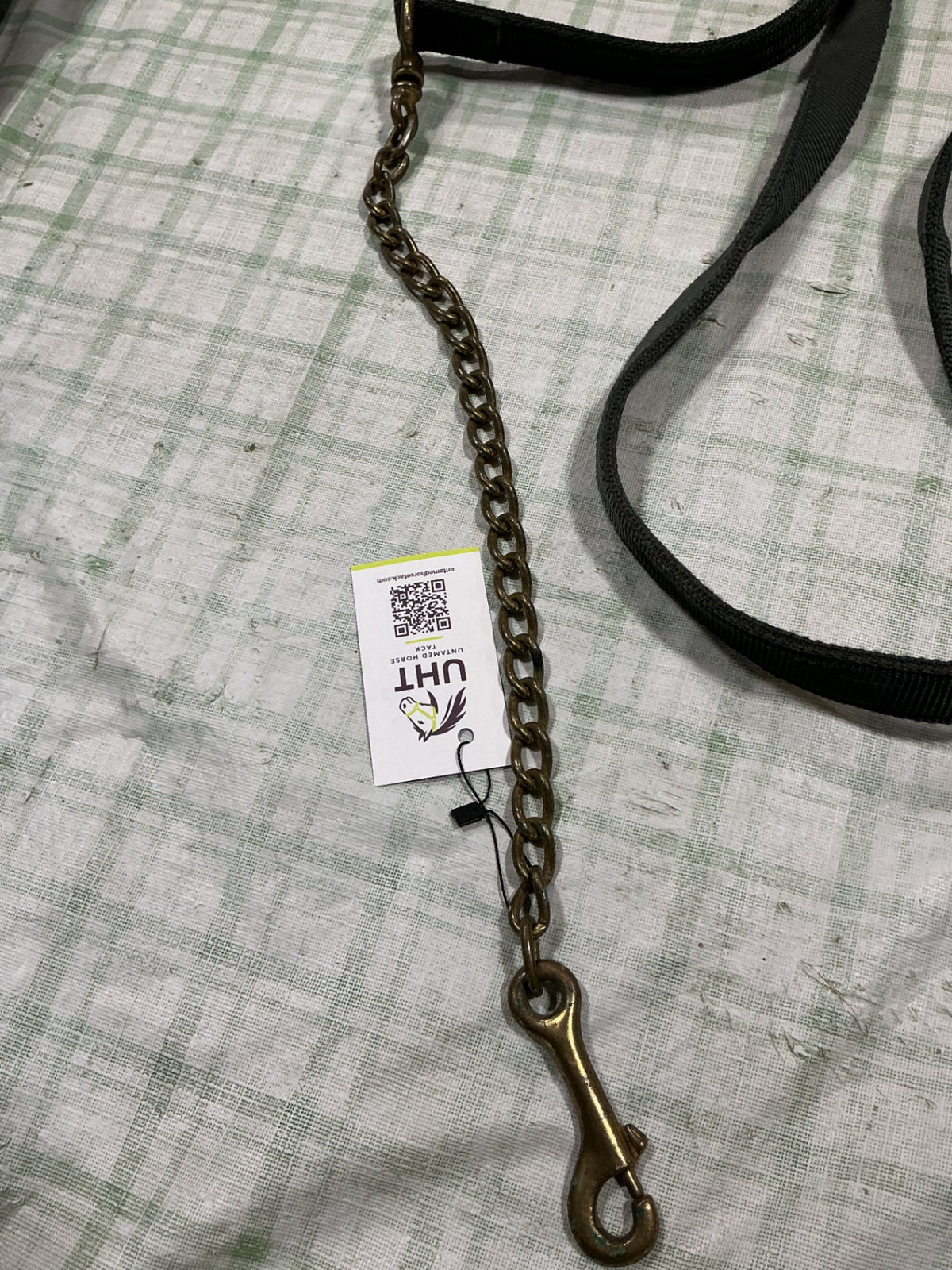 lead rope with chain 