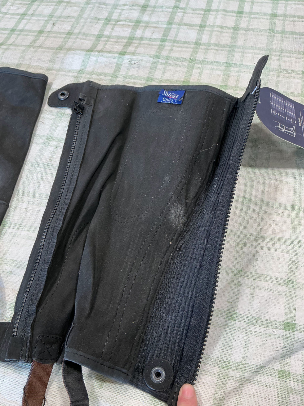 english half chaps childrens large 