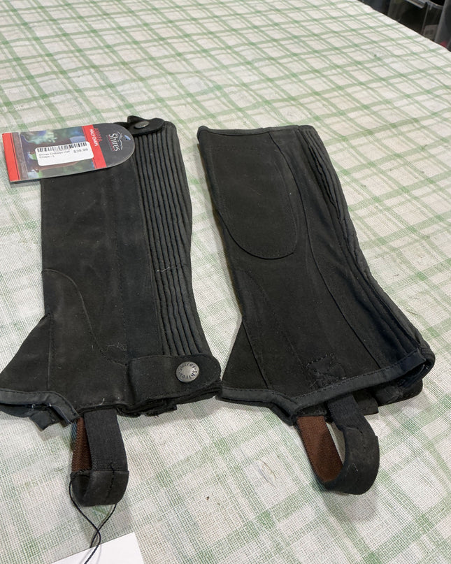 english kids half chaps large 