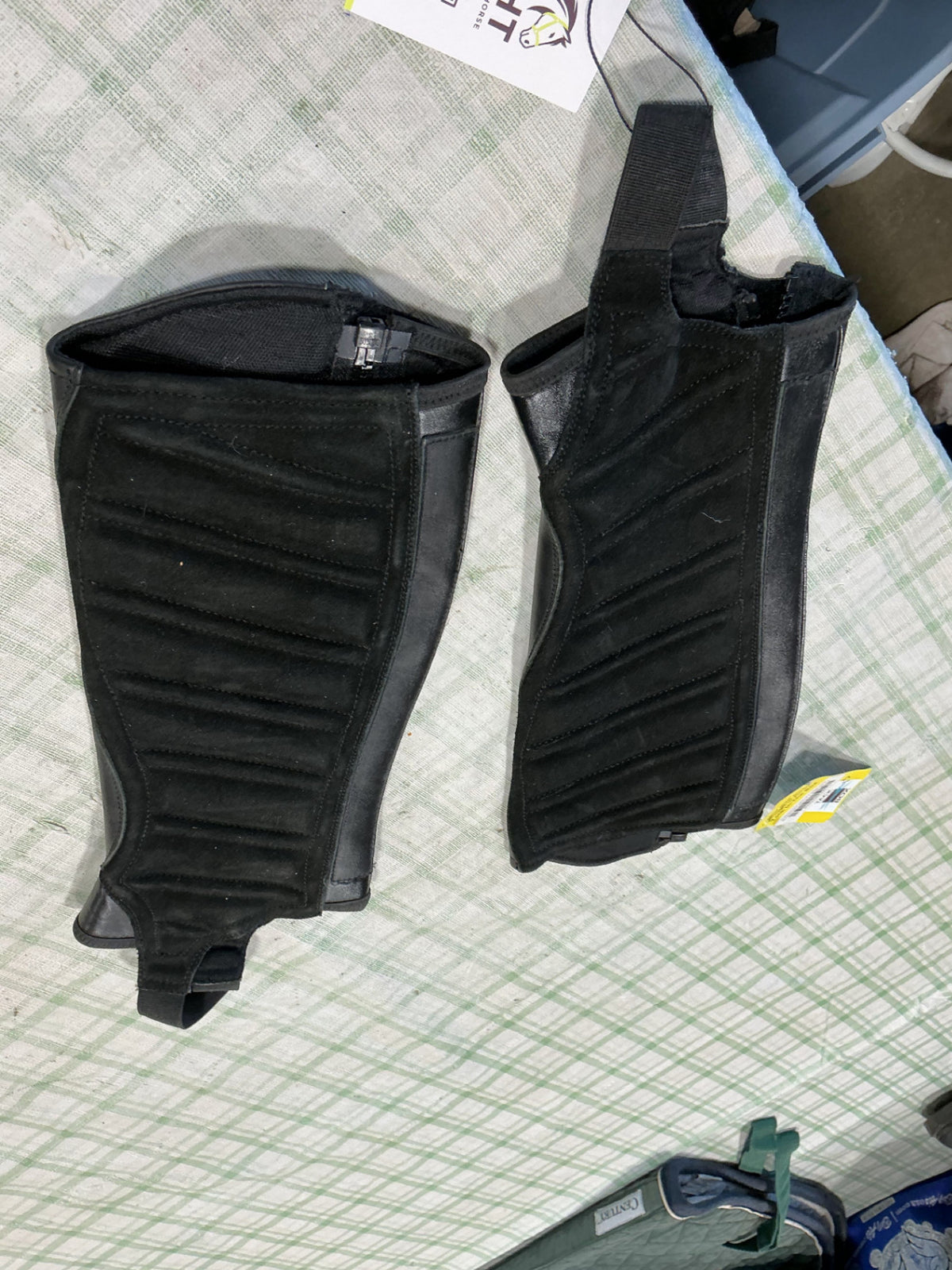 english half chaps xs