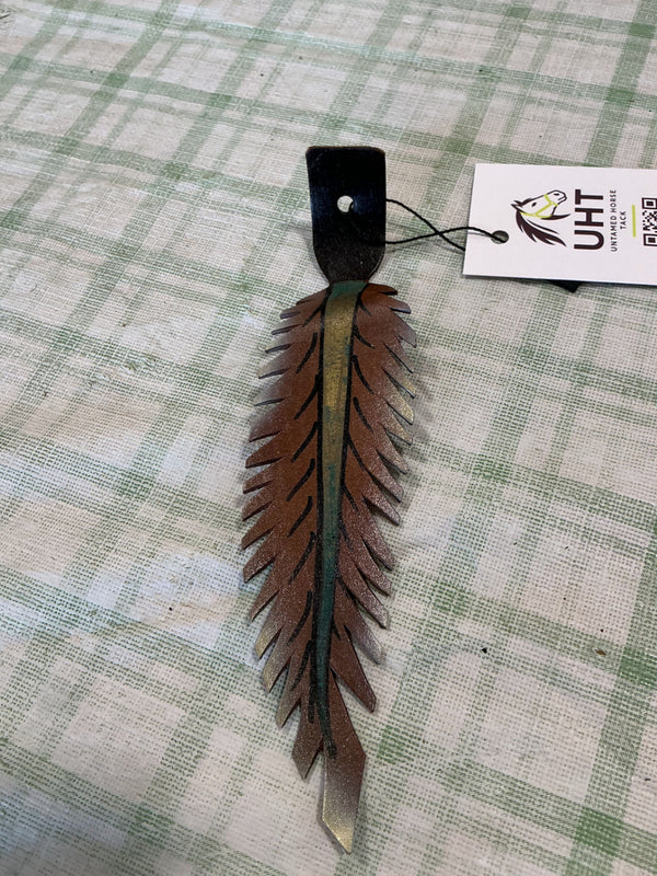 Cowboy Hat Decor – Purple Feather | Used, Good