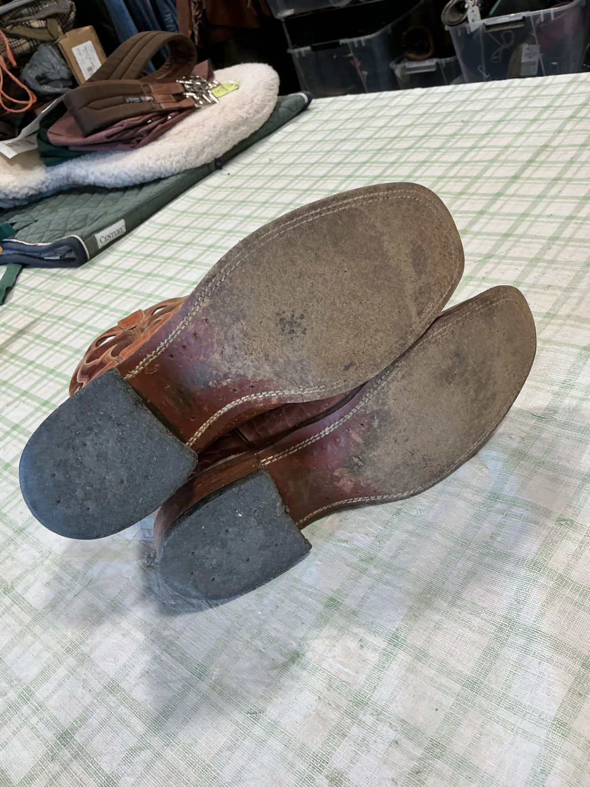 cowboy boots 9"