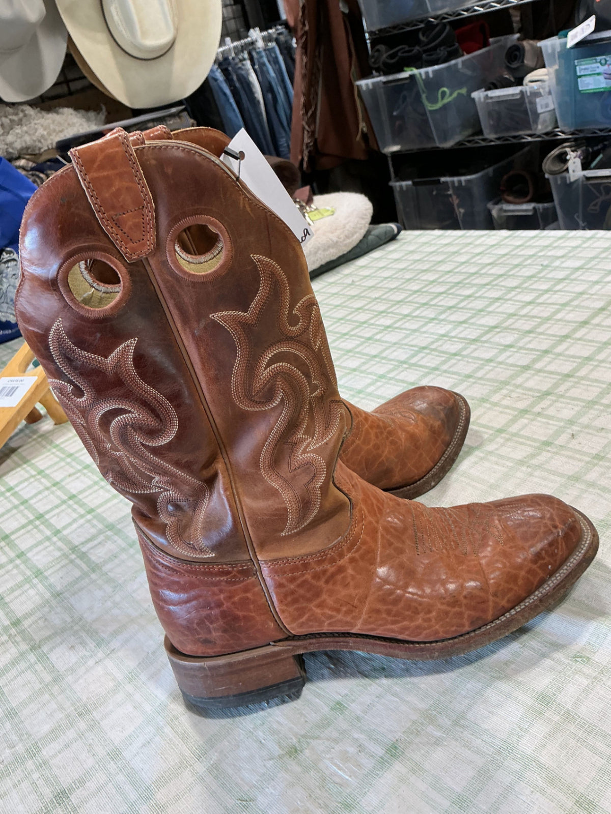 cowboy boots 9"