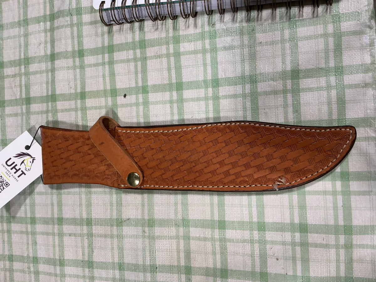 leather knife holder 
