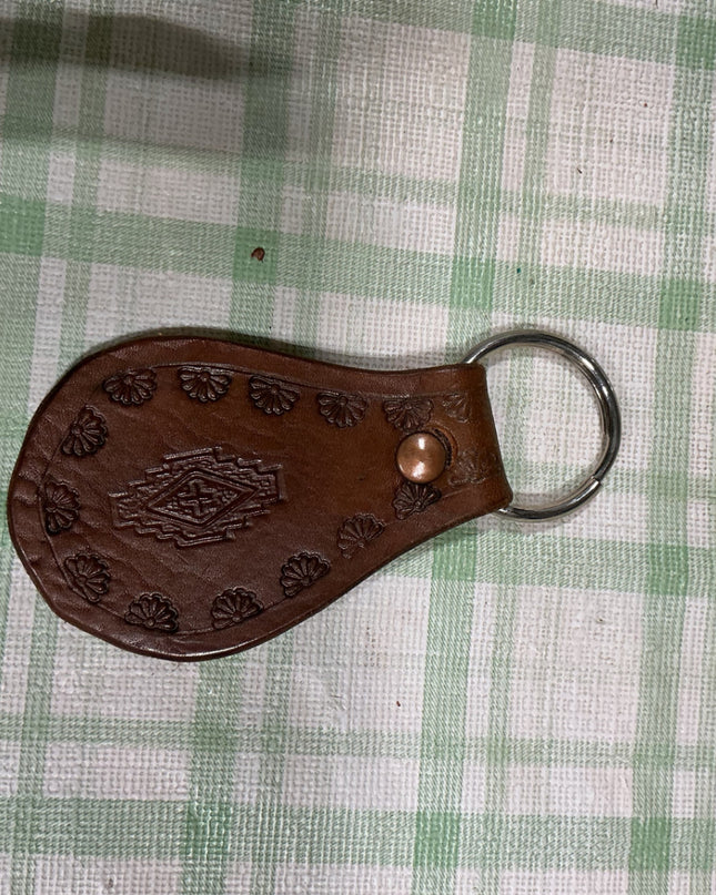leather key chain 