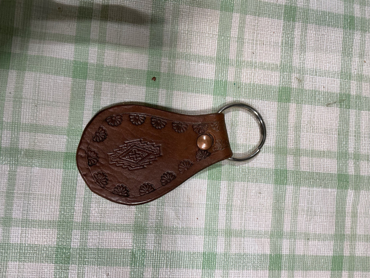 leather key chain 