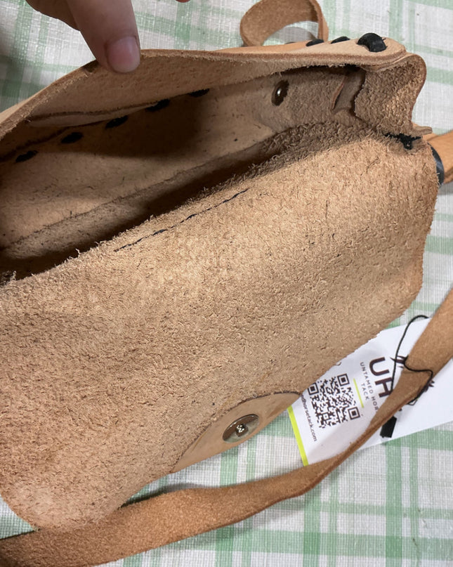 leather hand bag small 