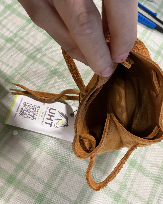 leather pouch small